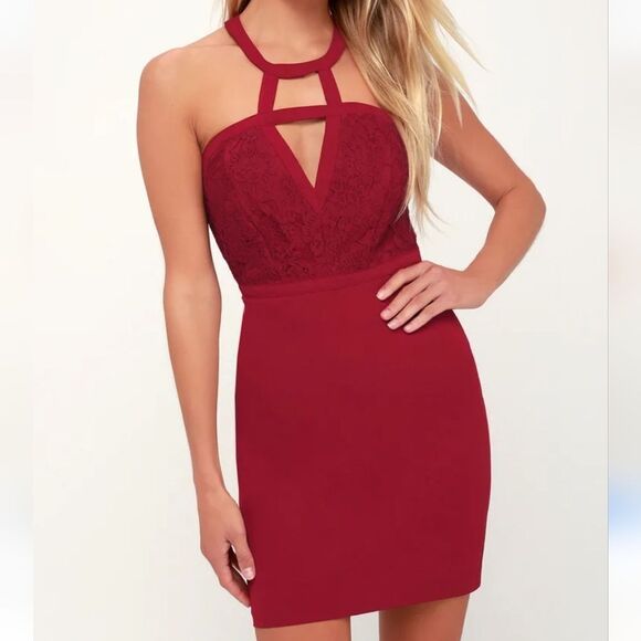 Lulus Chic Love  Evening Dress. Cocktail.  Dressy. Evening. - Picture 1 of 13